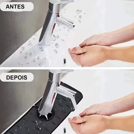MetClean - Protetor de Torneira Com Drenagem Automática - Entrega Grátis Tia Malu