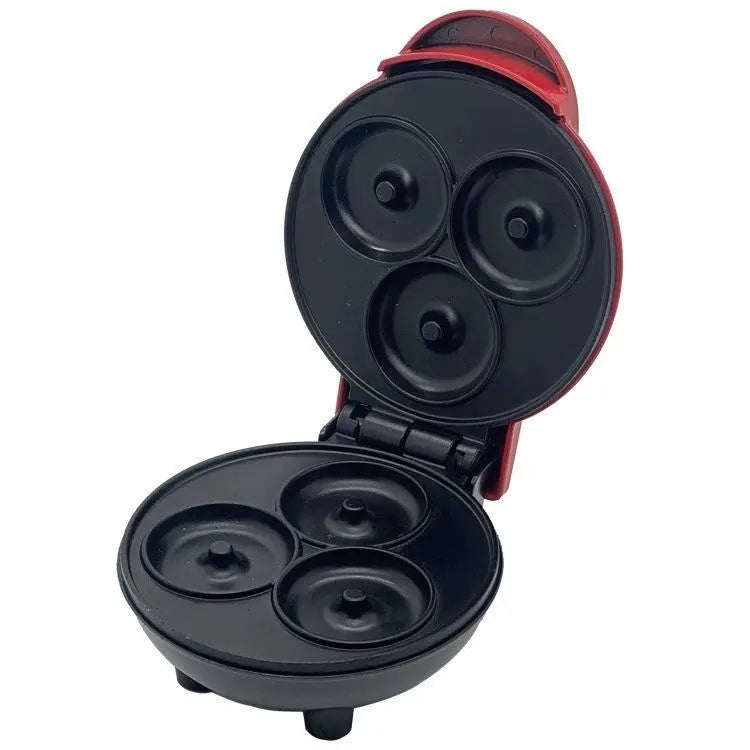 Mini Máquina de Donuts Elétrica 3 Furos - Cozimento Rápido 110V AgoraFacilita