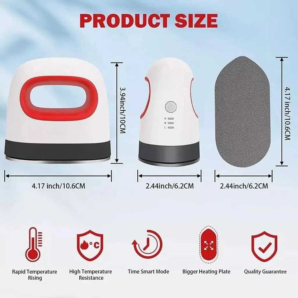 Mini Prensa Térmica Portátil Sublimação Transfer 110v/220V Vermelho Mecolour AgoraFacilita