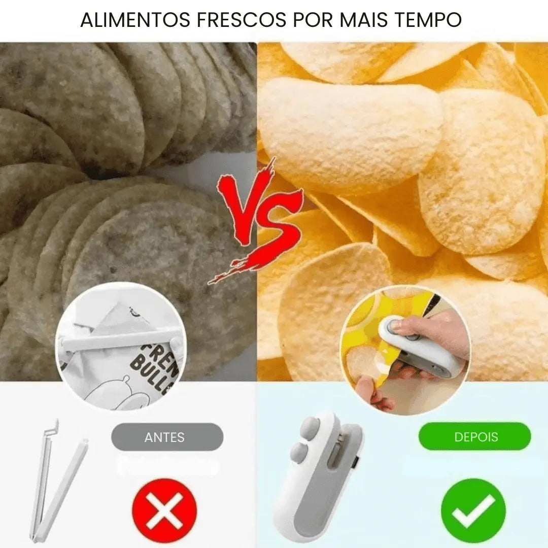 Mini Seladora de Embalagens Portátil USB modern casa