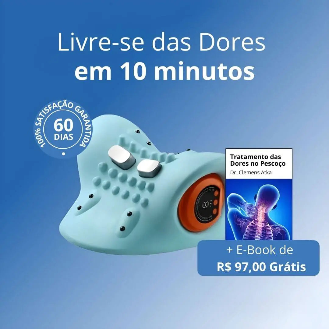 NeckZen - Massageador Cervical 4 em 1 AgoraFacilita