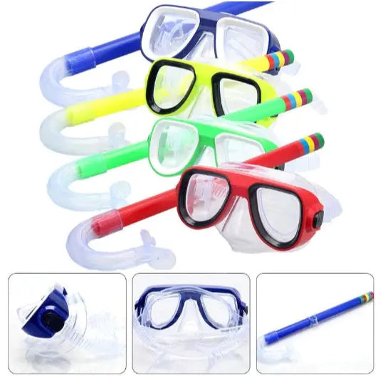 Óculos De Natação Infantil Com Protetor Auricular Menino Menina Proteção Uv Antiembaçante AgoraFacilita