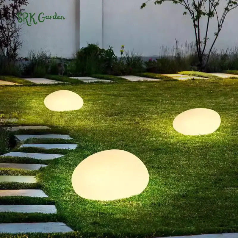 Pedra Iluminada Solar Decorativa magiadacasa