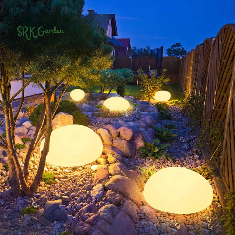 Pedra Iluminada Solar Decorativa magiadacasa