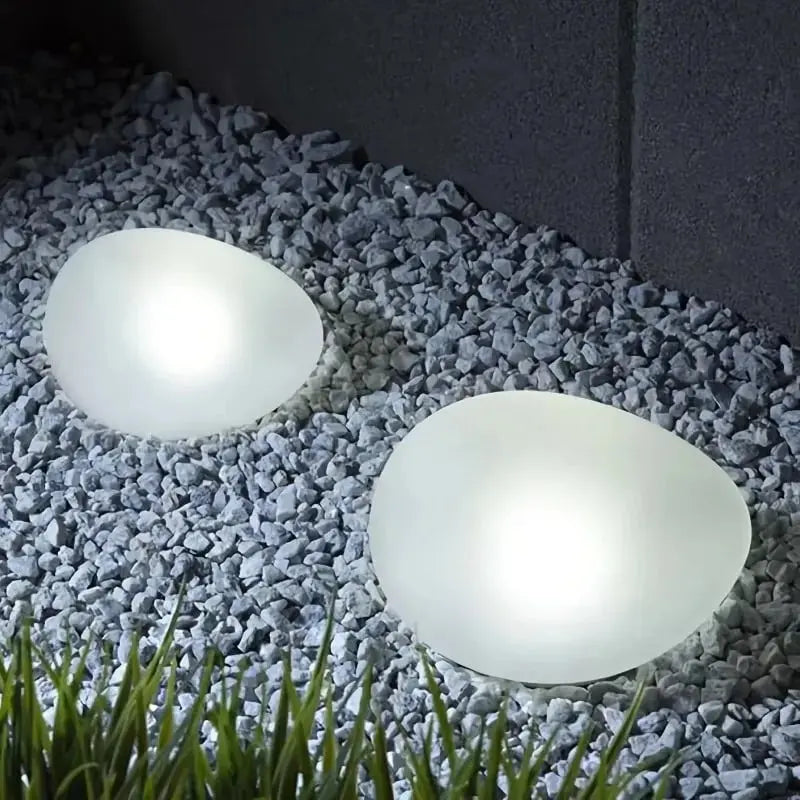 Pedra Iluminada Solar Decorativa magiadacasa