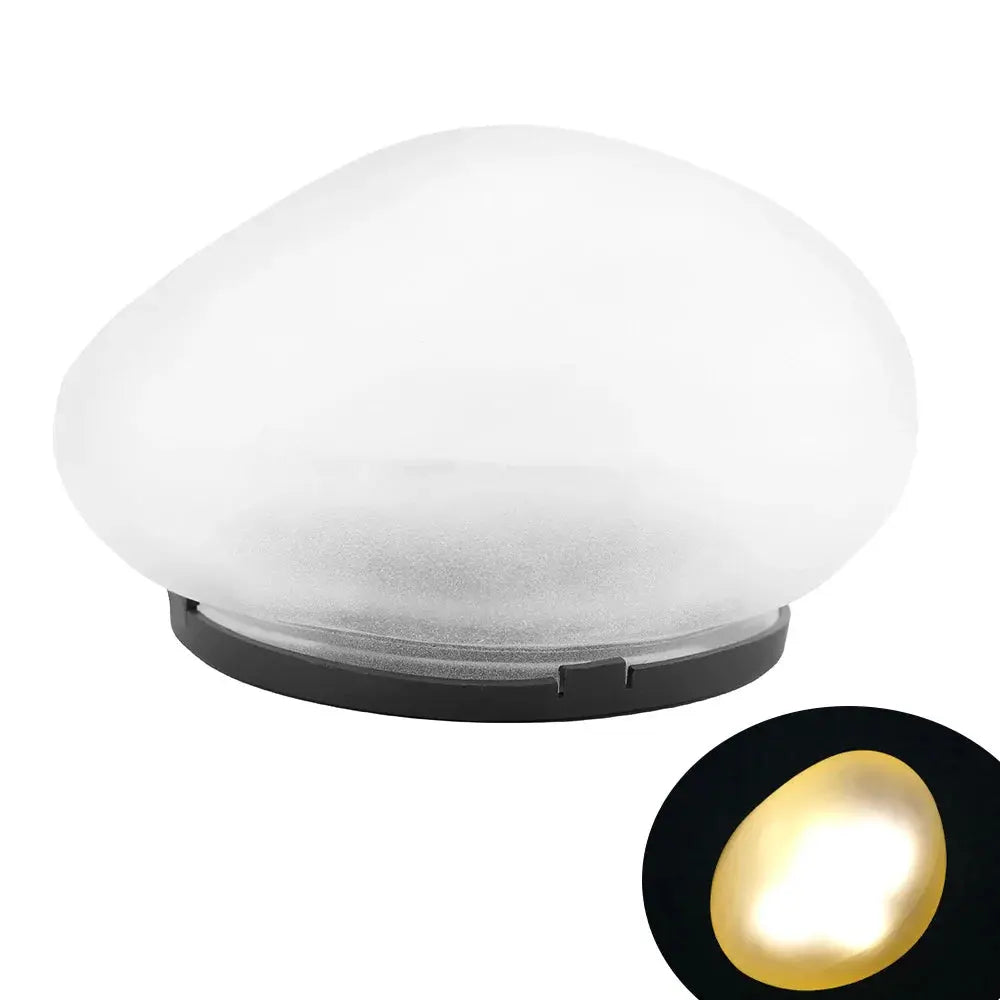 Pedra Iluminada Solar Decorativa magiadacasa
