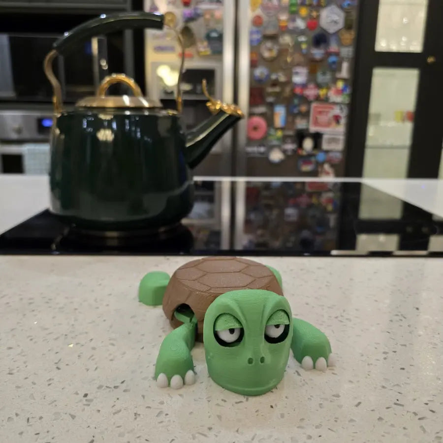 Porta-Copos Tartaruga 3D - Criatividade e Funcionalidade na Sua Mesa AgoraFacilita