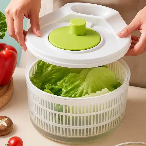 PraticClean - Lavadora e Secadora de Frutas e Hortaliças Manual - Entrega Grátis Tia Malu