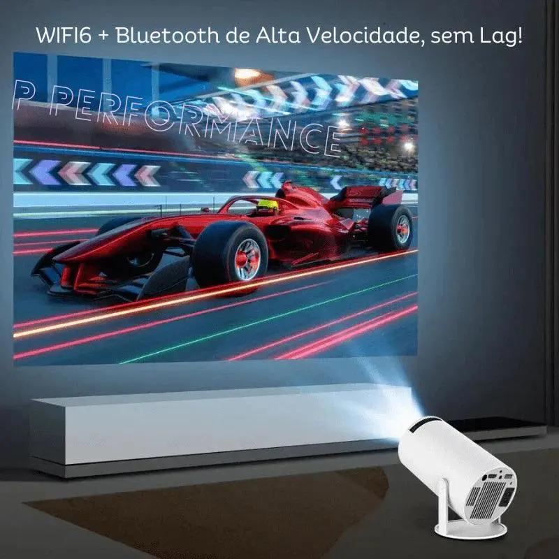 Projetor Smart Home Cinema 4K Buzz | Android com WIFI - Envio Imediato Buzz Loja