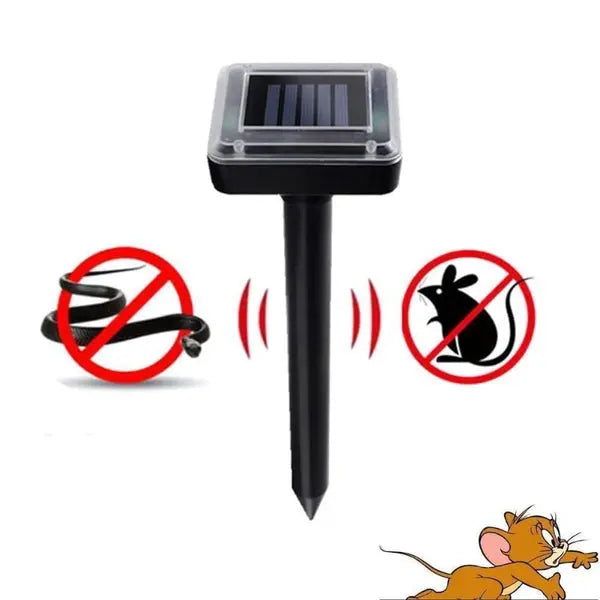 Repelente Solar Ultra Sônico Espanta Pragas 24 Horas A Prova d'água Produtgy