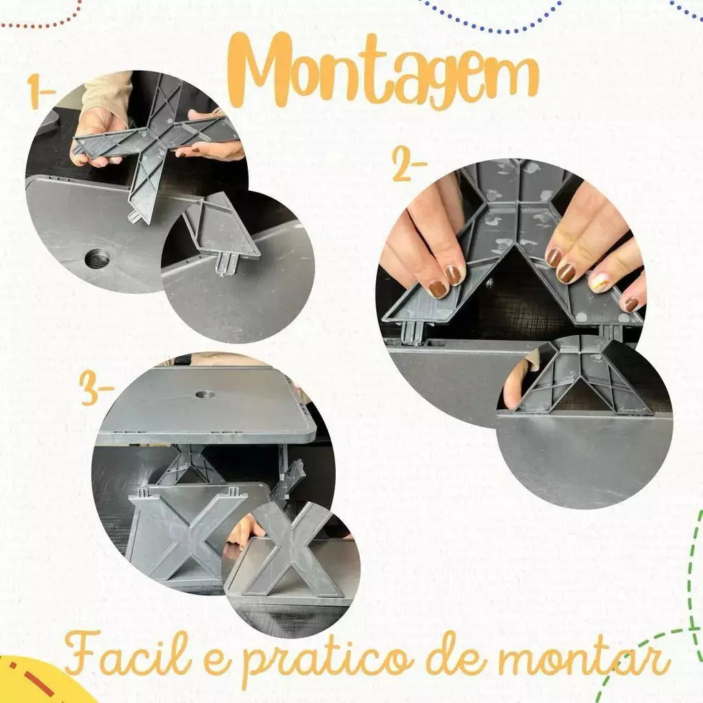 Sapateira Multifuncional Simples Organizador de Sapatos Andares Diversos Desmontável AgoraFacilita