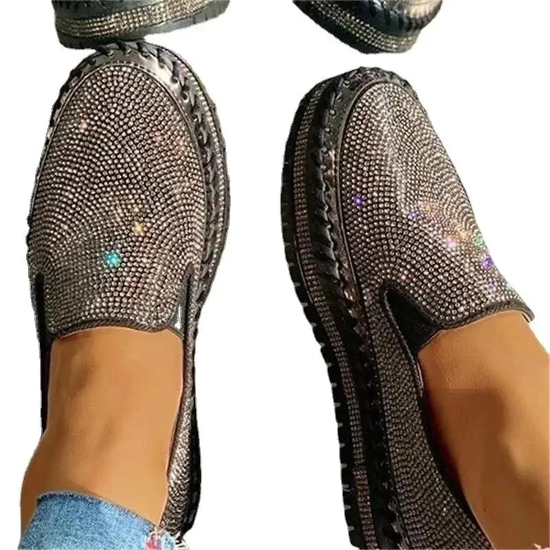 Sapato Feminino Slip On - Brilhe em todo lugar AgoraFacilita