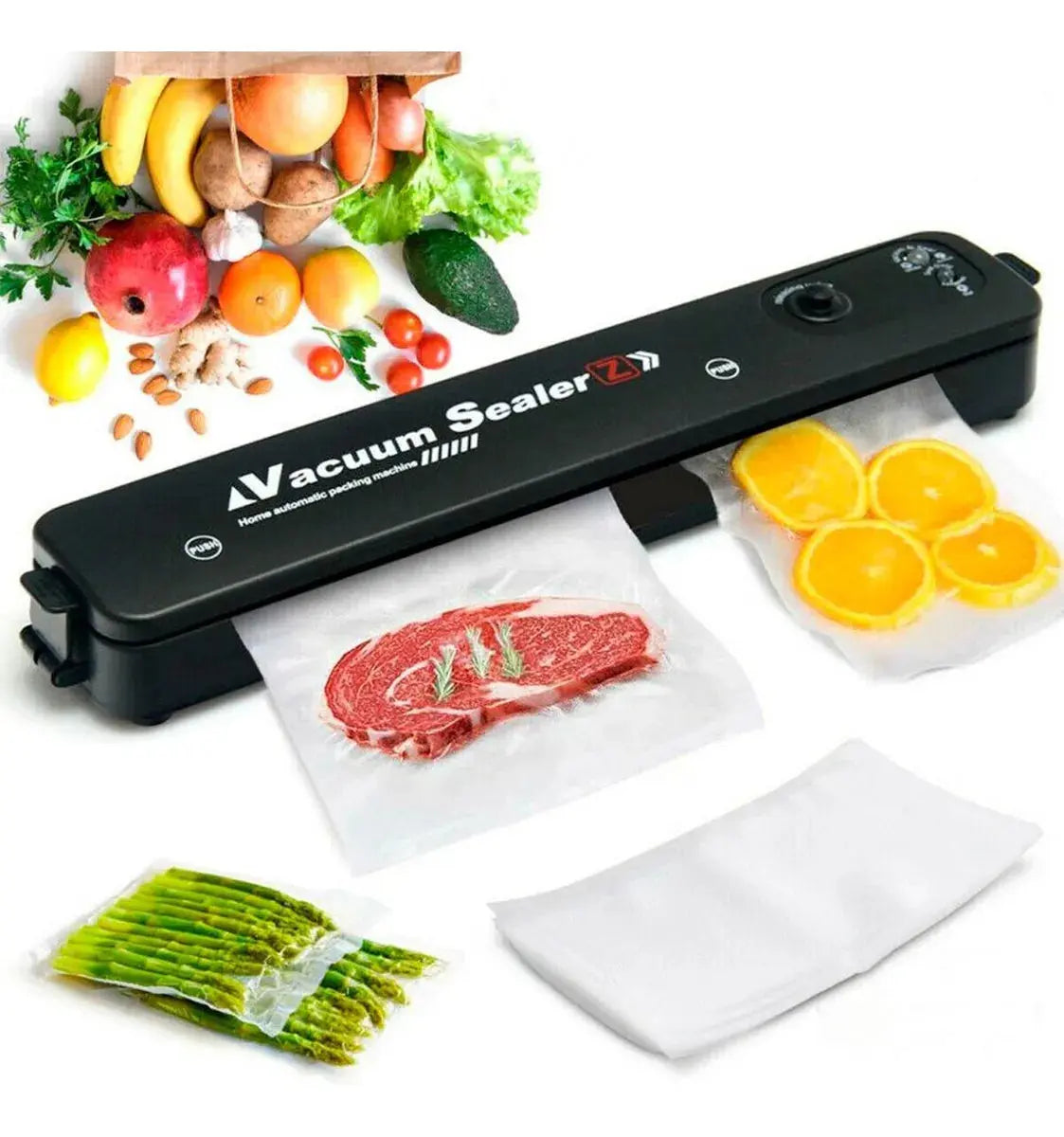 Seladora A Vácuo Bivolt Max - Ideal Conservação Alimentos Loja Ja Tai