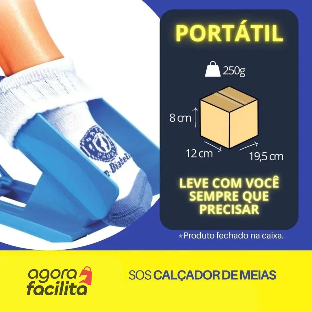 Sock Slider - Calçador De Meias AgoraFacilita