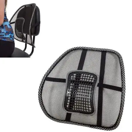 Suporte Apoio Lombar Encosto Ergonômico Cadeira Banco Carro BAZAR GOLDEN AgoraFacilita