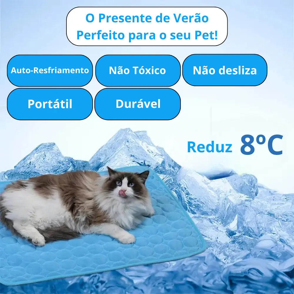 Tapete Gelado para Pets Mimers
