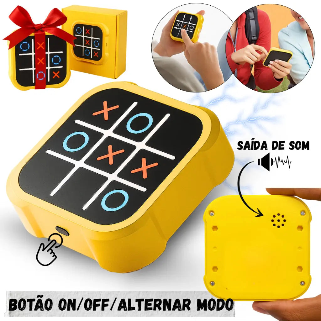 TicTacToe - Jogo da Velha Digital 3 em 1 AgoraFacilita