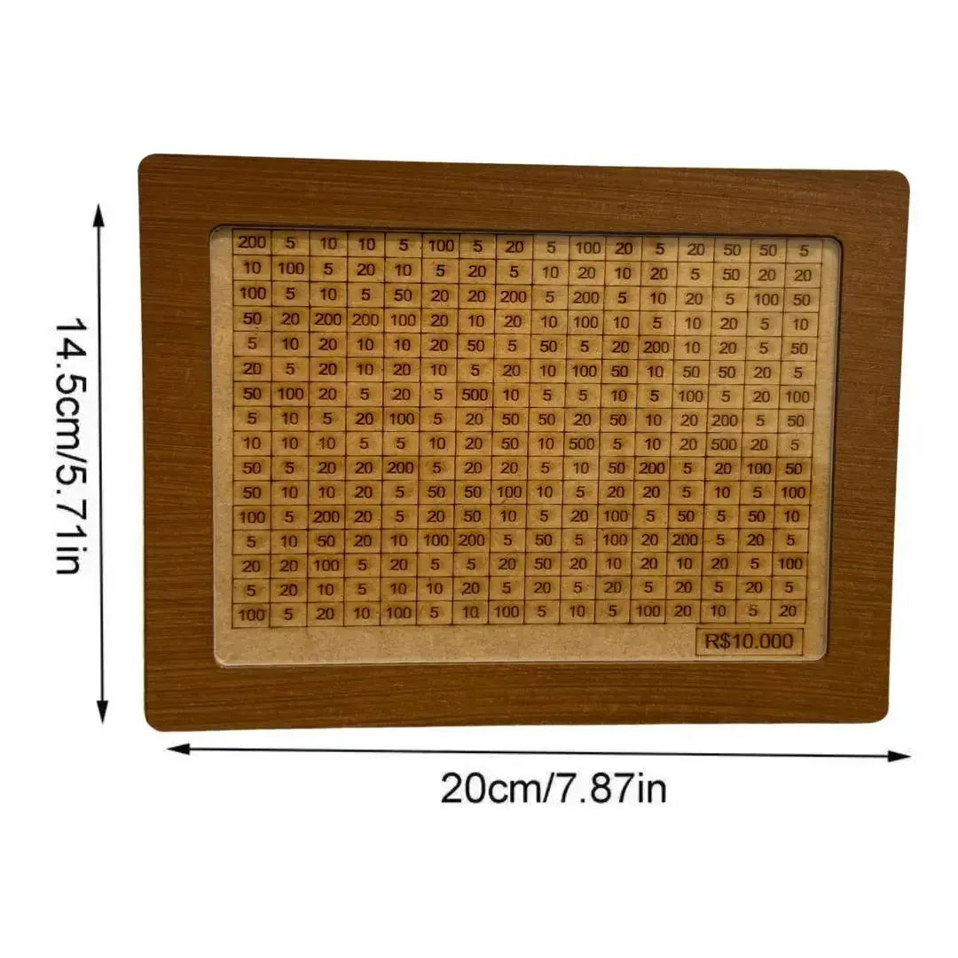 WoodBox Decorativo - Guarde dinheiro usando o método japonês AgoraFacilita
