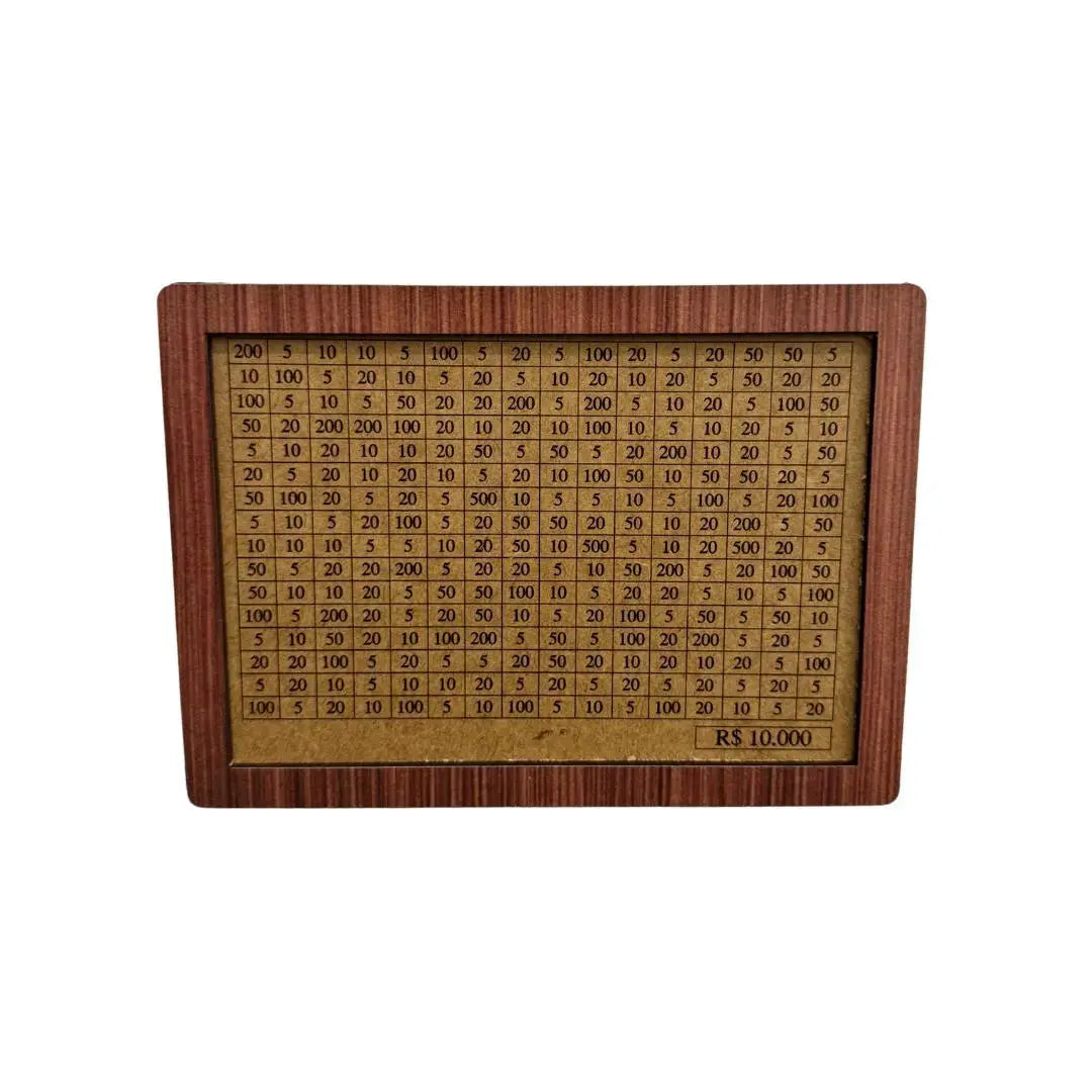WoodBox Decorativo - Guarde dinheiro usando o método japonês AgoraFacilita