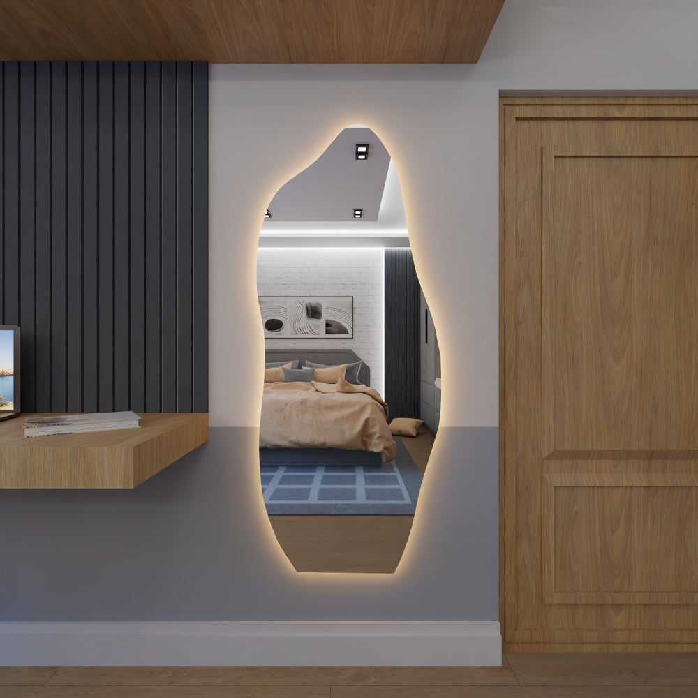 Espelho Orgânico Com Led 170cm x 70cm