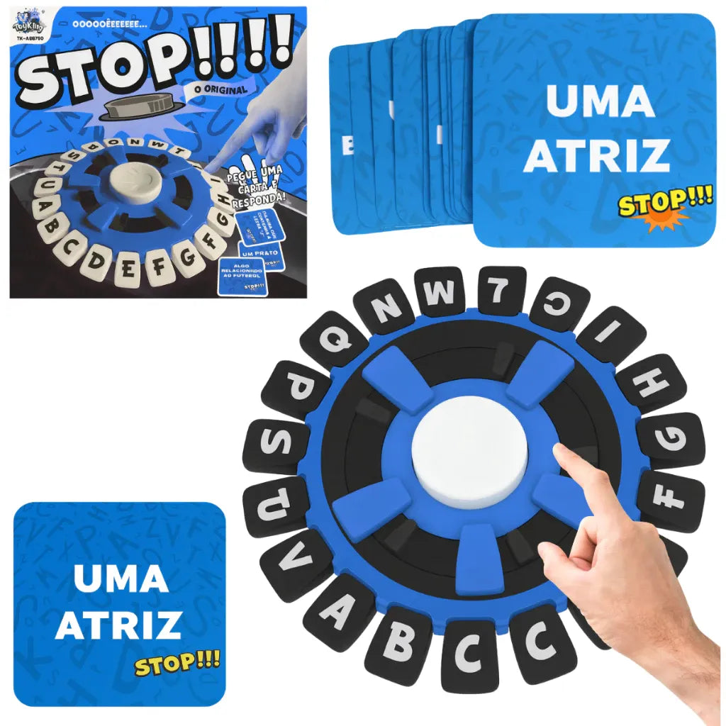 Stop Caça Palavras Brinquedo Responde Rápido em Português